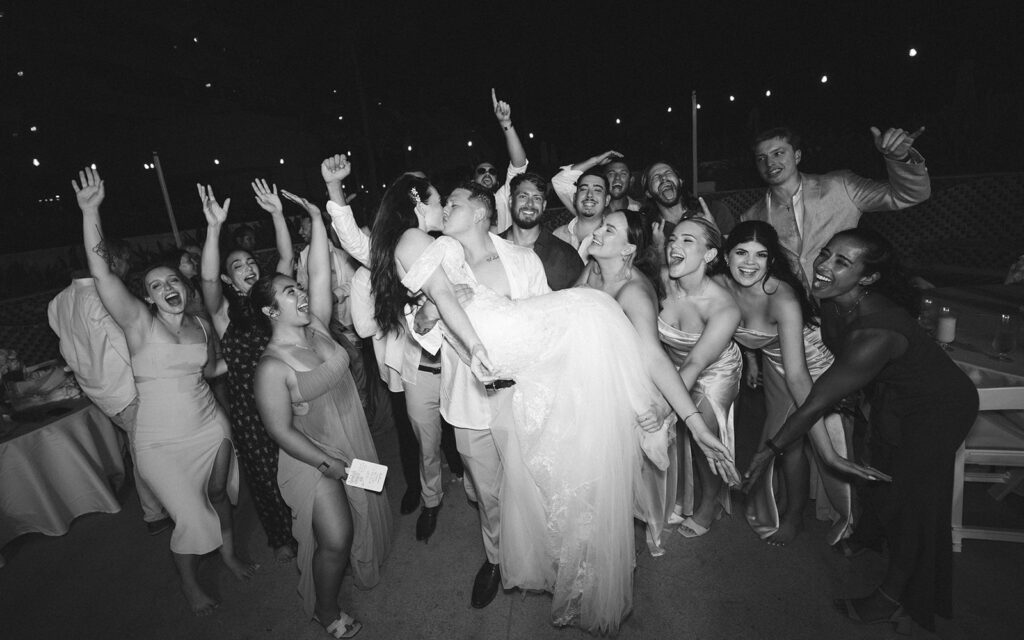 Wedding Reception at Dreams Playa Mujeres Mexico