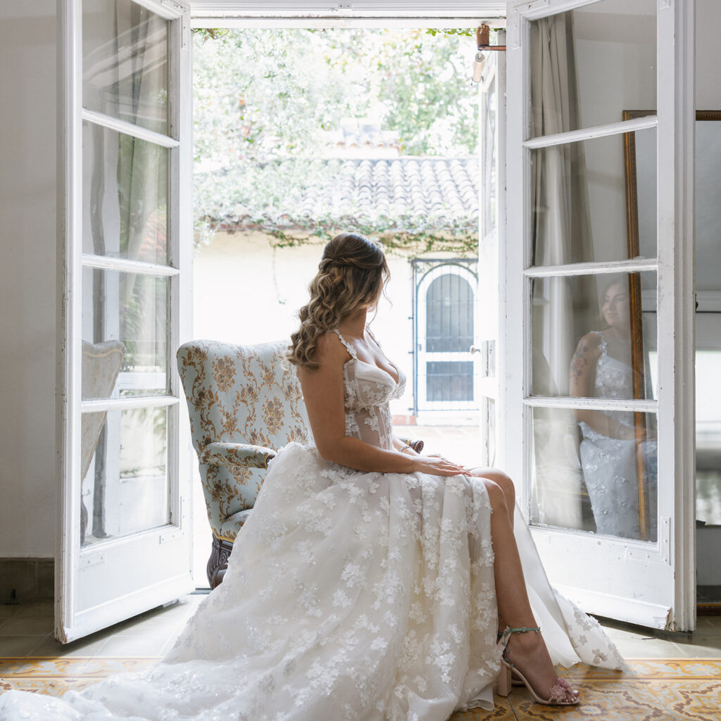 Bride Portraits Villa Woodbine Wedding Miami Florida