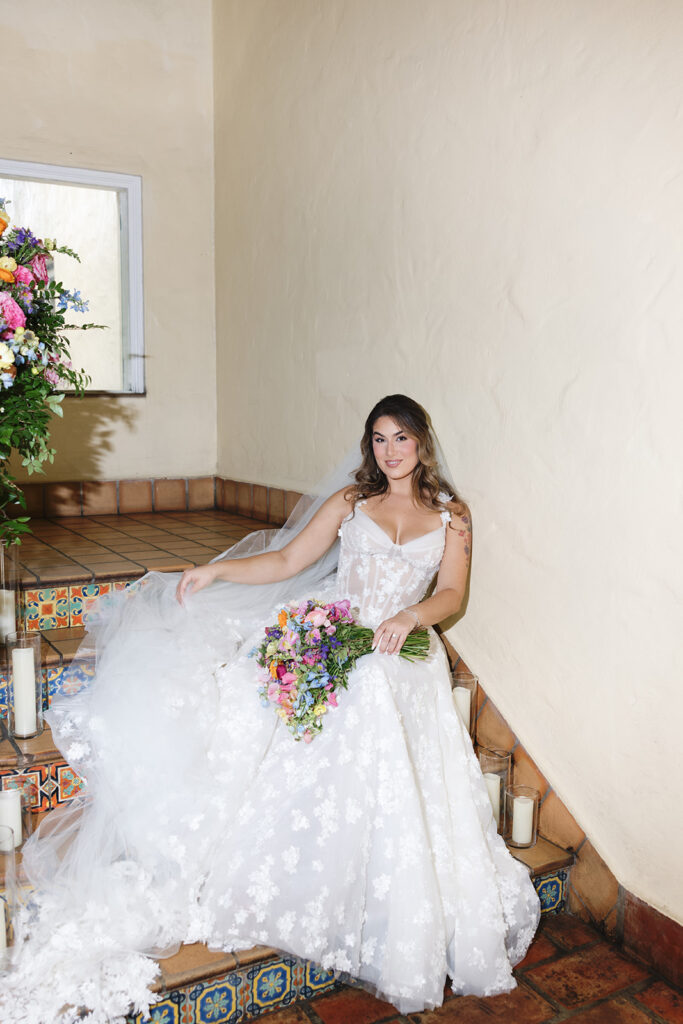Bride Portraits Villa Woodbine Wedding Miami Florida