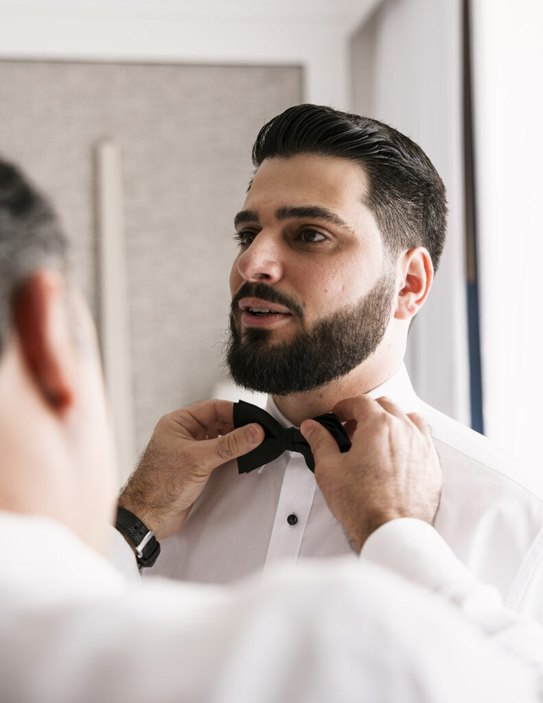 The Ritz Carlton Coconut Grove Wedding Groom Getting Ready Miami Florida
