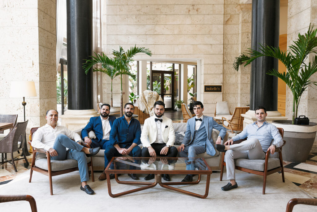 The Ritz Carlton Coconut Grove Wedding Groom Getting Ready Miami Florida