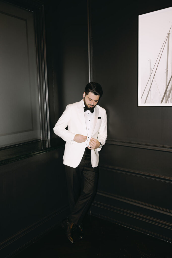 The Ritz Carlton Coconut Grove Wedding Groom Getting Ready Miami Florida