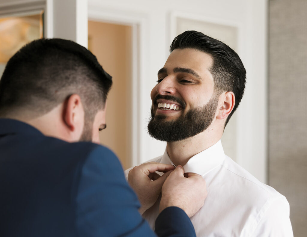 The Ritz Carlton Coconut Grove Wedding Groom Getting Ready Miami Florida