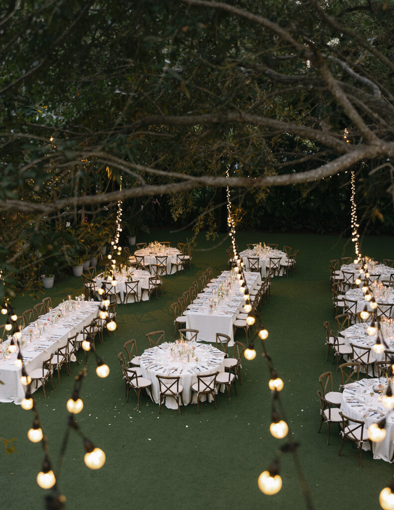 Villa Woodbine Candlelit Wedding Dinner