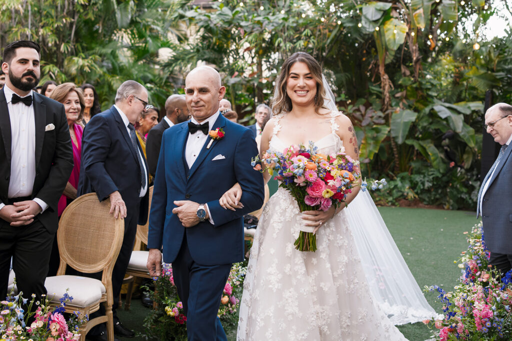 Villa Woodbine Oak Tree Wedding Ceremony