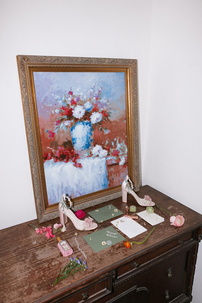 Villa Woodbine Wedding Bride Details