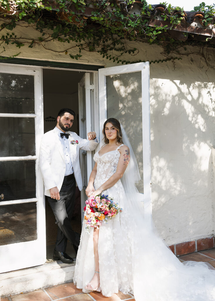 Villa Woodbine Wedding Bride & Groom Portraits