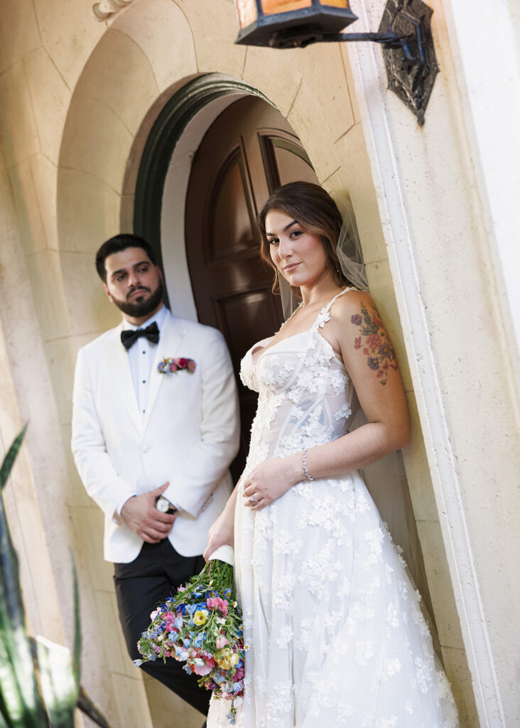 Villa Woodbine Wedding Bride & Groom Portraits