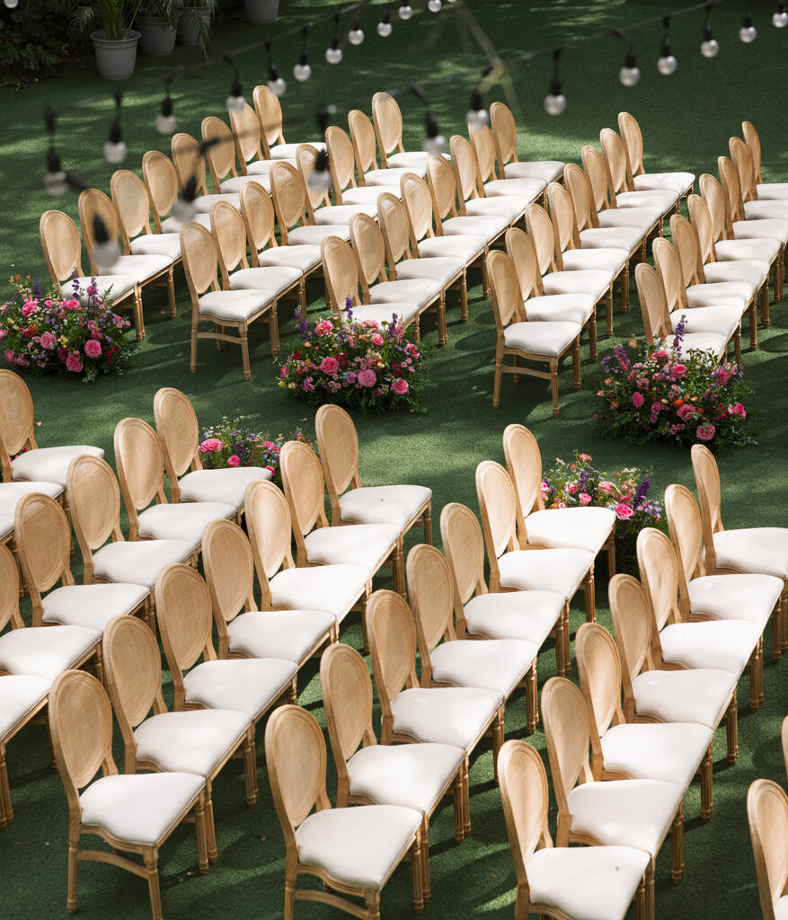 Villa Woodbine Wedding Ceremony Details