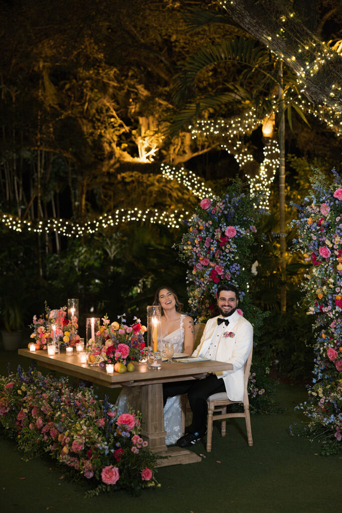 Villa Woodbine Garden Wedding Dinner Reception
