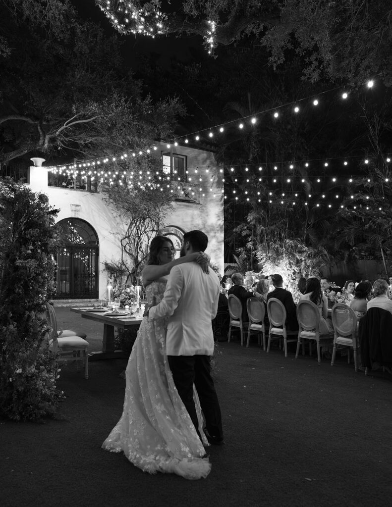 Villa Woodbine Garden Wedding Dinner Reception