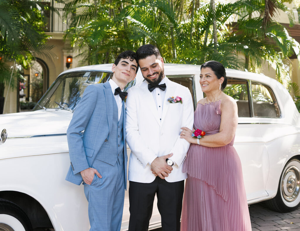 Villa Woodbine Wedding Groom Portraits Miami Florida