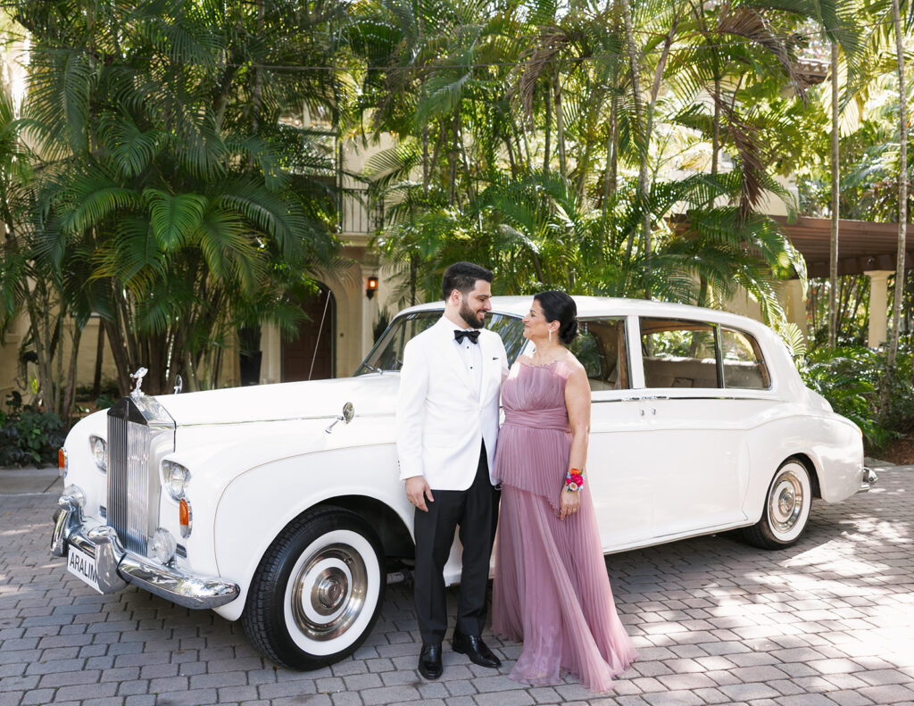 Villa Woodbine Wedding Groom Portraits Miami Florida