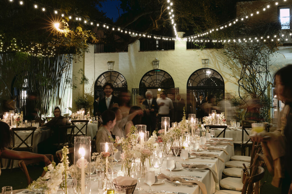 Villa Woodbine Wedding Reception
