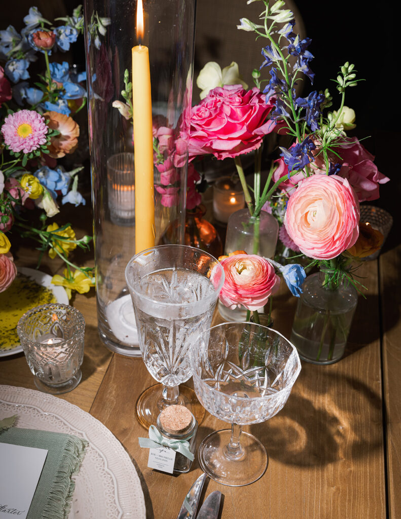 Villa Woodbine Wedding Reception Details