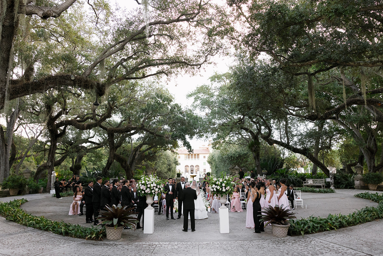 Vizcaya Museum and Garden Luxury Wedding