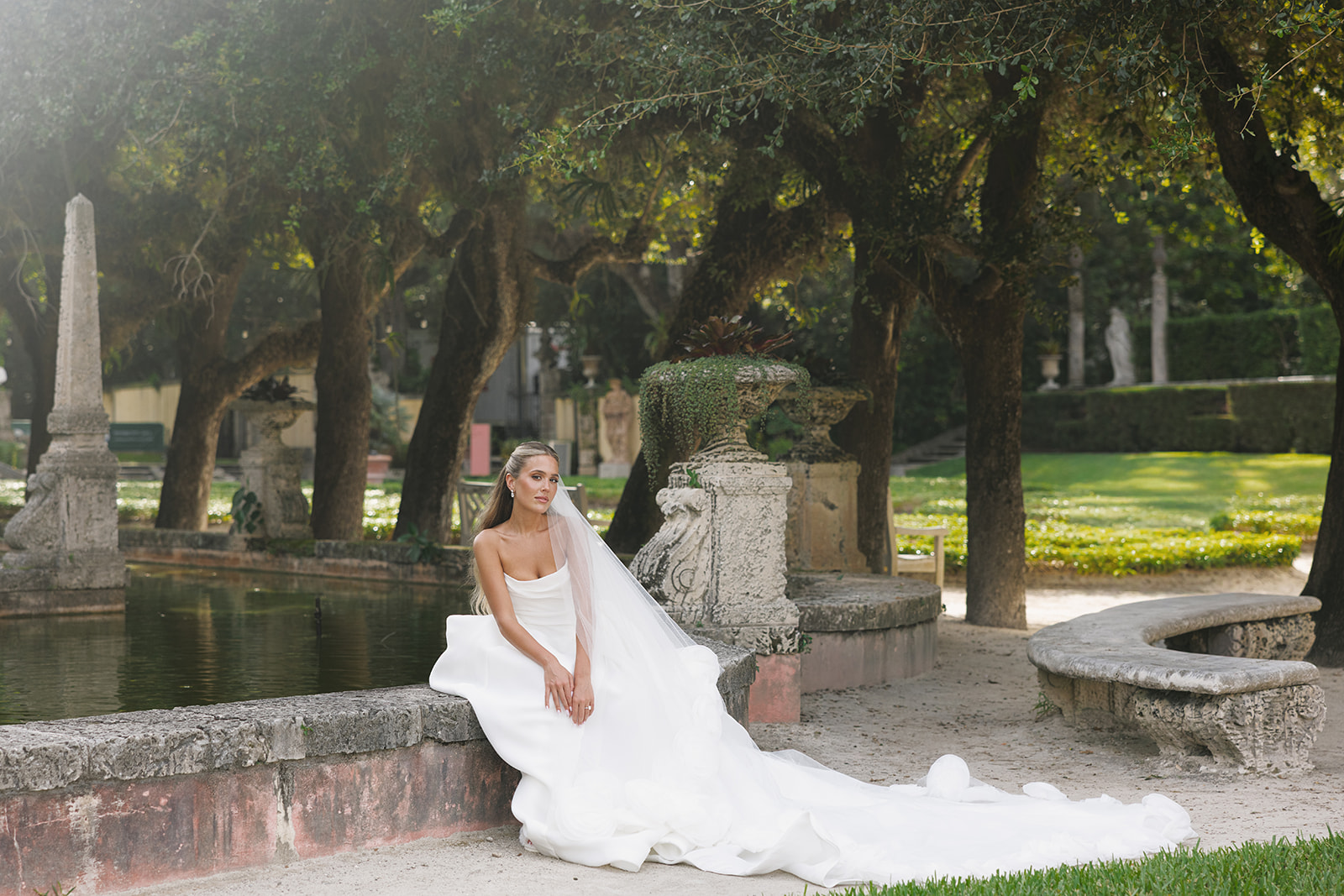 Vizcaya Muesum and Garden Luxury Wedding Documentary Wedding Photography